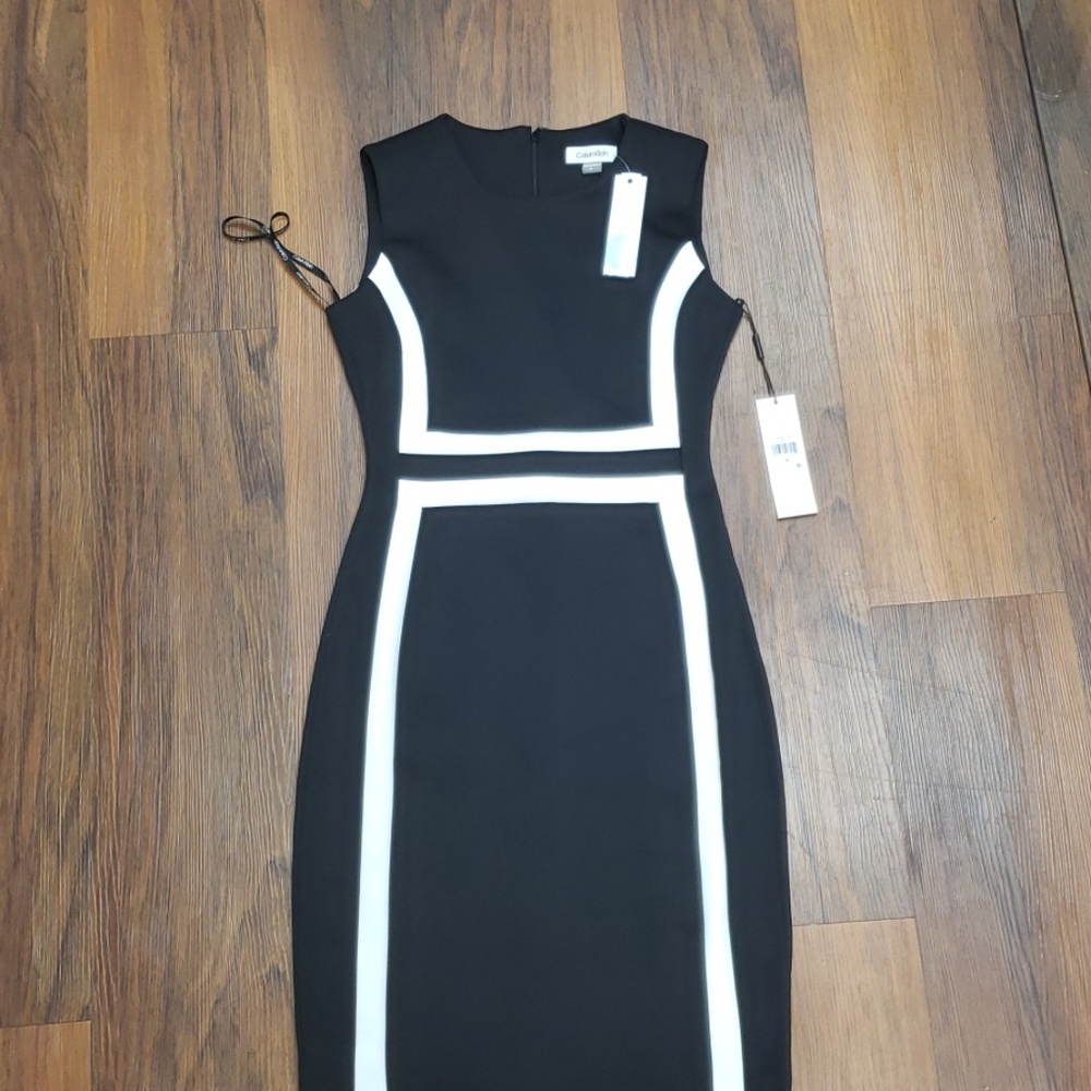 Calvin Klein Scuba Sheath Dress